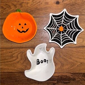 Jet Collection • Target • 2004 • Ceramic • Halloween • 3 Piece Dish Set • New